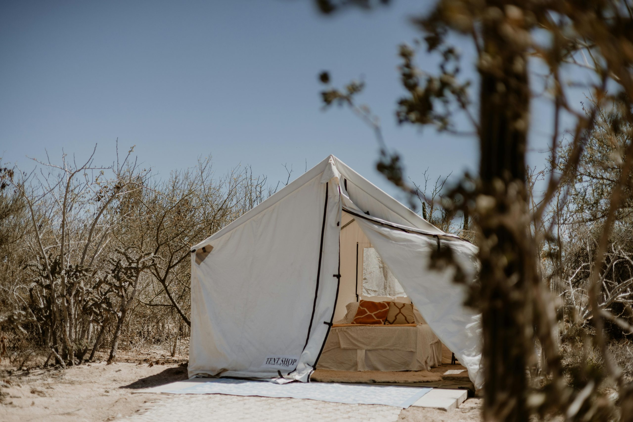 Desert glamping for star-filled nights