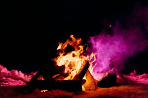 Ski chalets with cozy fireside gatherings