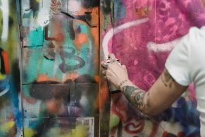 Art installations making hallways vibrant and welcoming