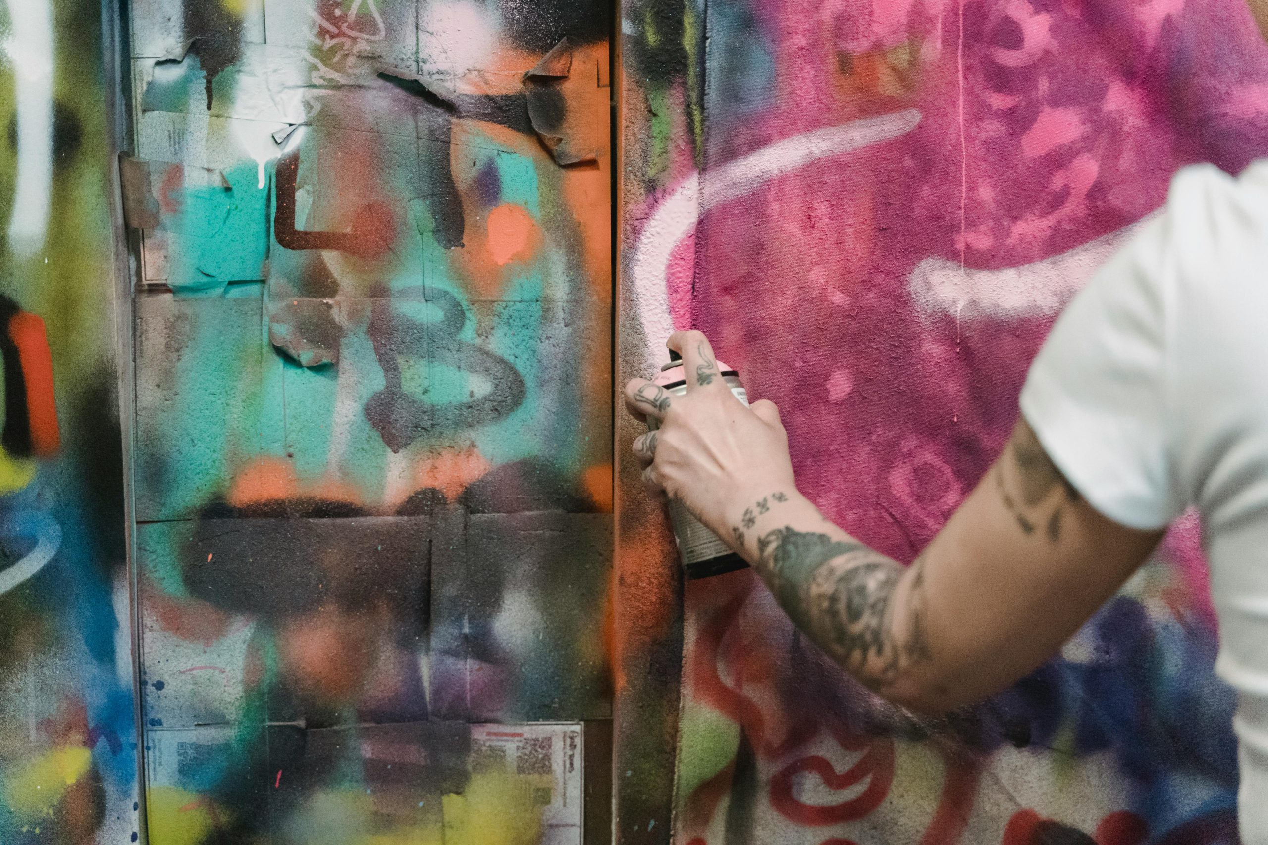 Art installations making hallways vibrant and welcoming
